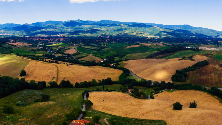 Uno Scorcio del Valdarno, una delle Quattro Valli Aretine - The Four Valleys of Arezzo